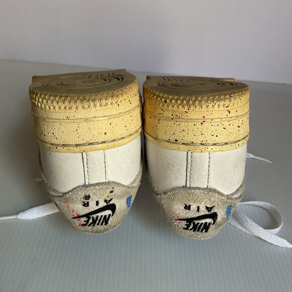 Nike Air Force 1 Low Paint Splatter GS Youth 3.5Y White DJ2598-100 - Picture 7 of 9